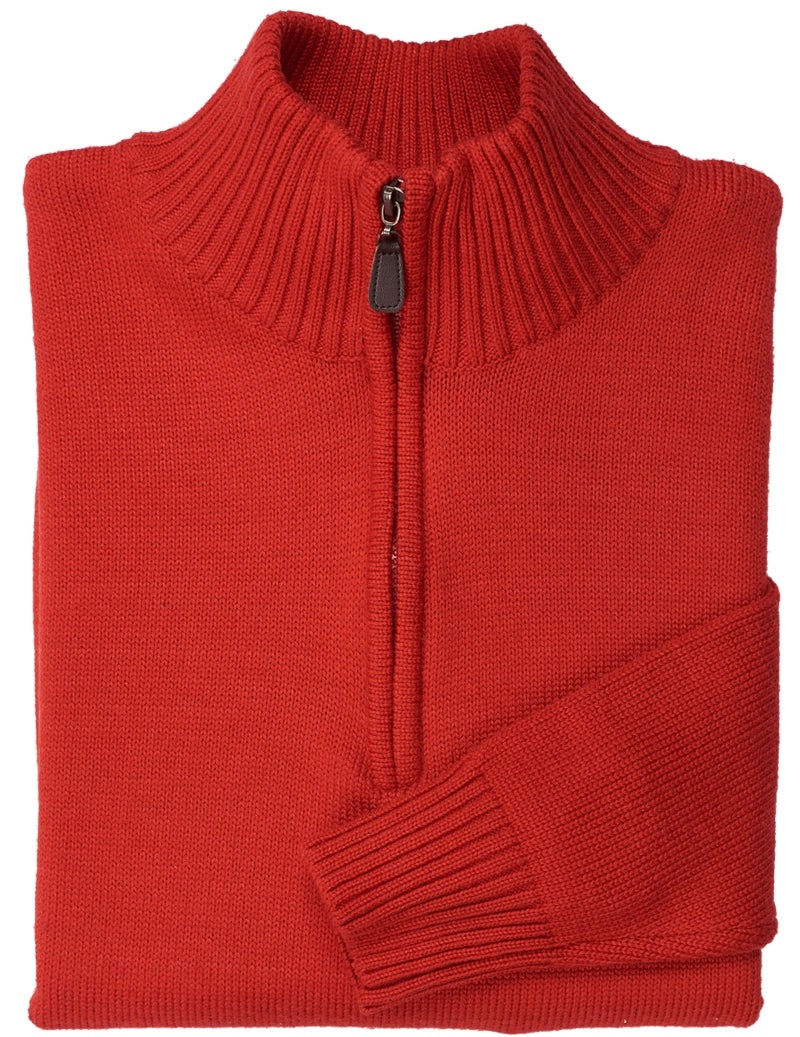Rosso Ardente: Il Tuo Inserch Sweater, Pura Passione Italiana!