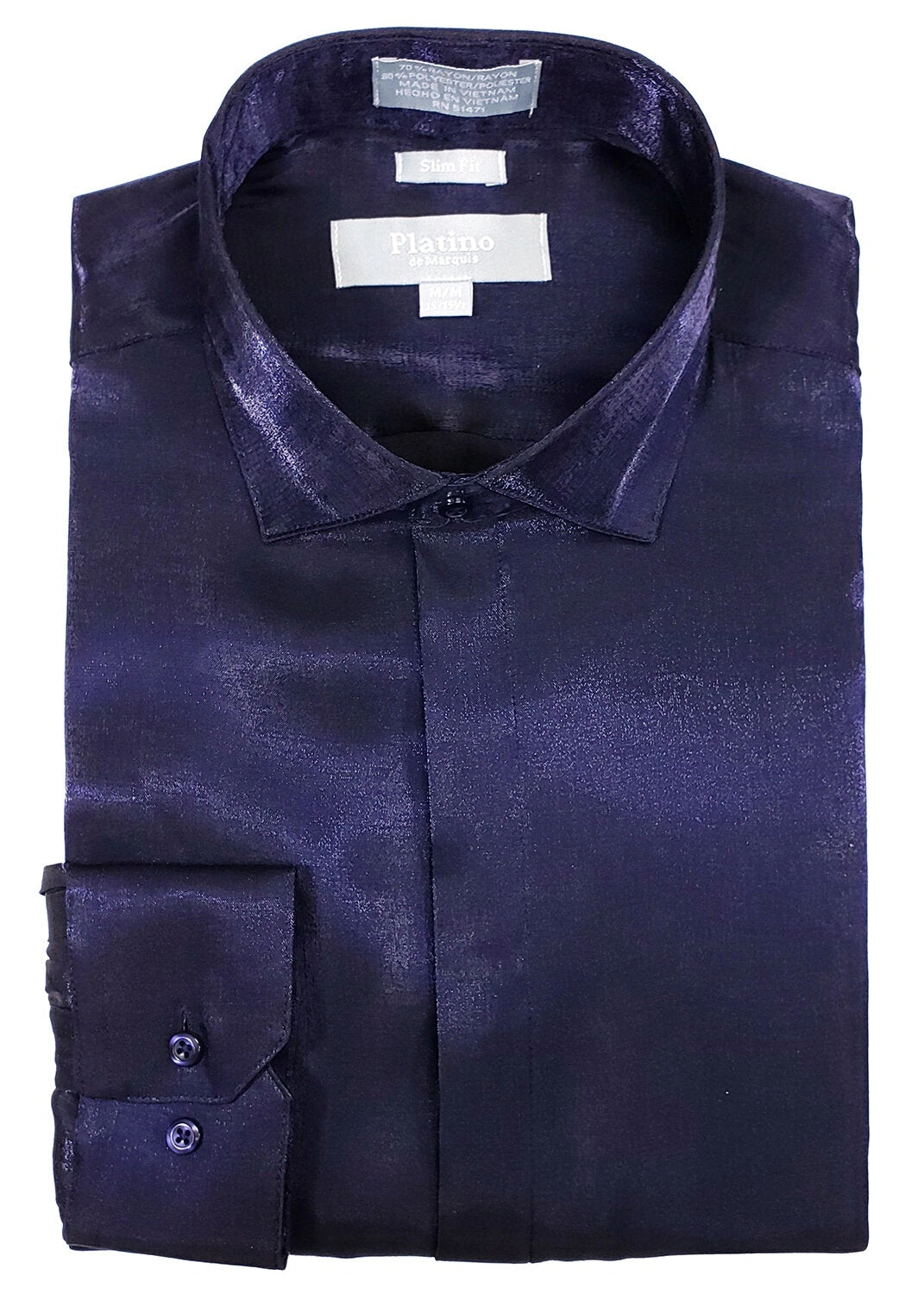 Platino Slim: Seta Reale, Eleganza Nobile. Camicia 20101SL, Fit Perfetto. Royal!